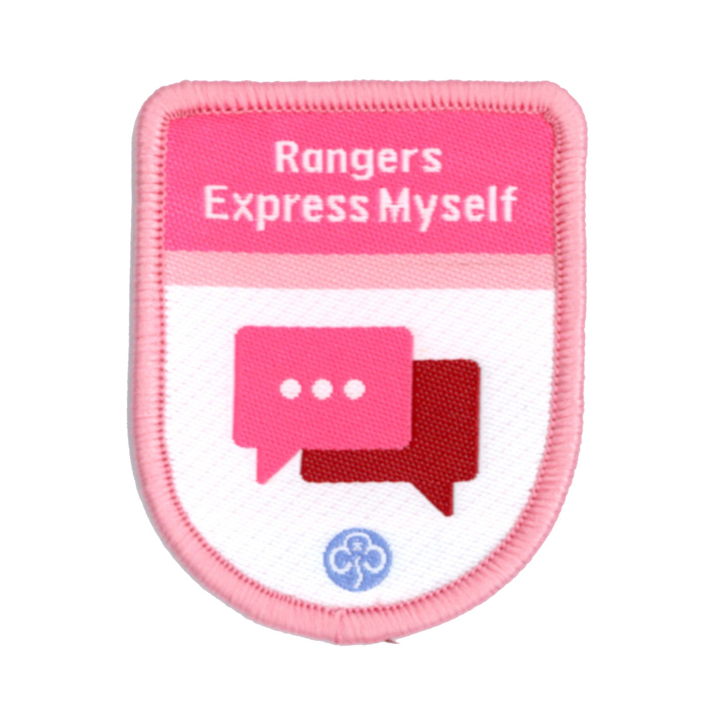 Rangers Express Myself Theme Award Woven Badge