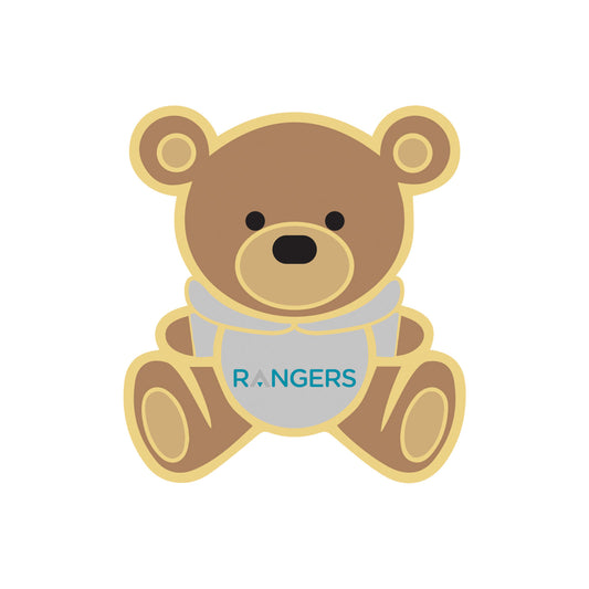 Rangers Teddy Pin Badge