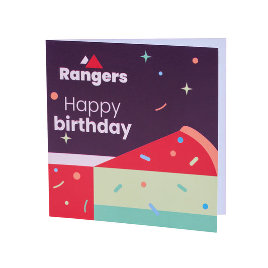 Rangers Cards - Birthday (6 Pack)