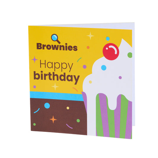 Brownies Cards - Birthday (6 Pack)