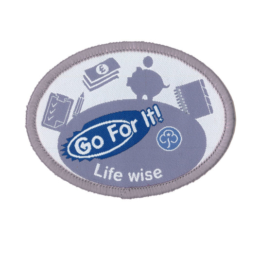 Go For It! Life Wise Woven Badge