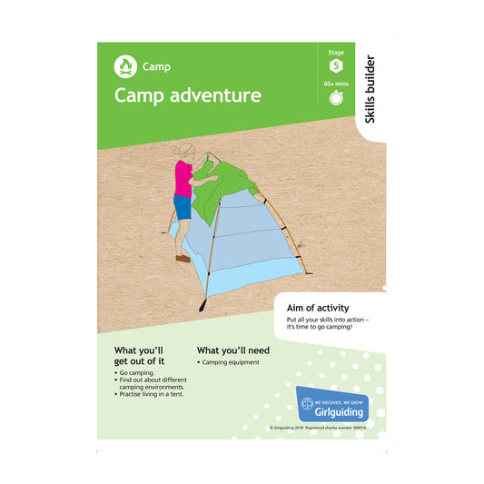 Skills Builder - Have Adventures - Camp Stage 5 Pack