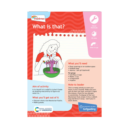Rainbows Unit Meeting Activity Pack 10 - What Is That?