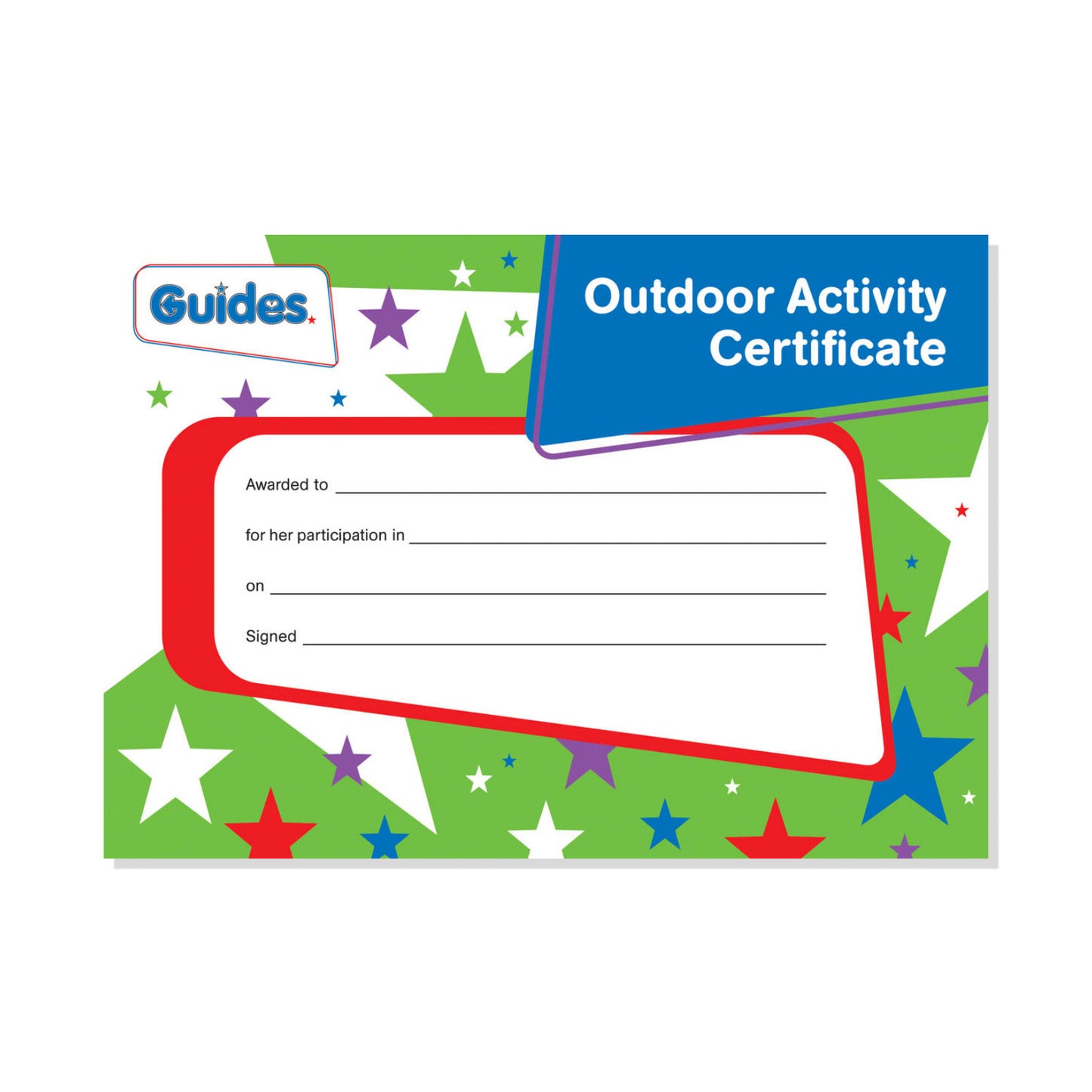 Guide Outdoor Certificate