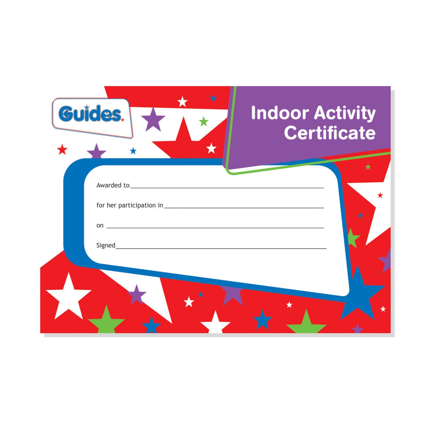 Guide Indoor Certificate