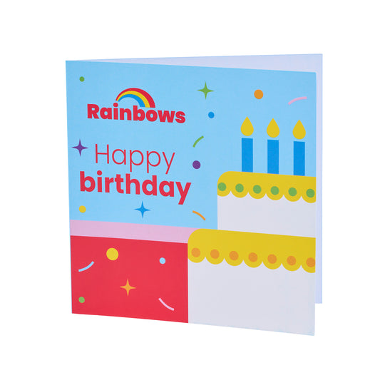 Rainbows Cards - Birthday (6 Pack)