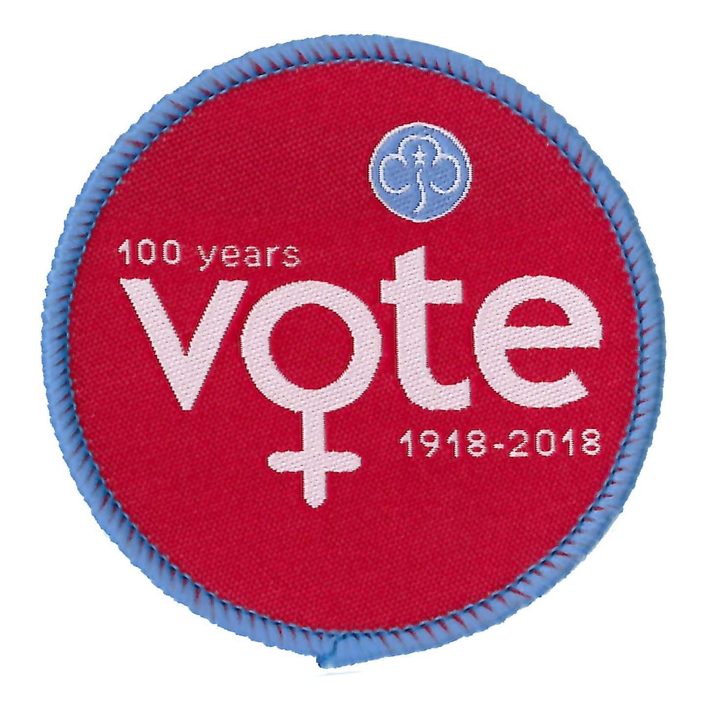 Women's Vote 100 Woven Badge
