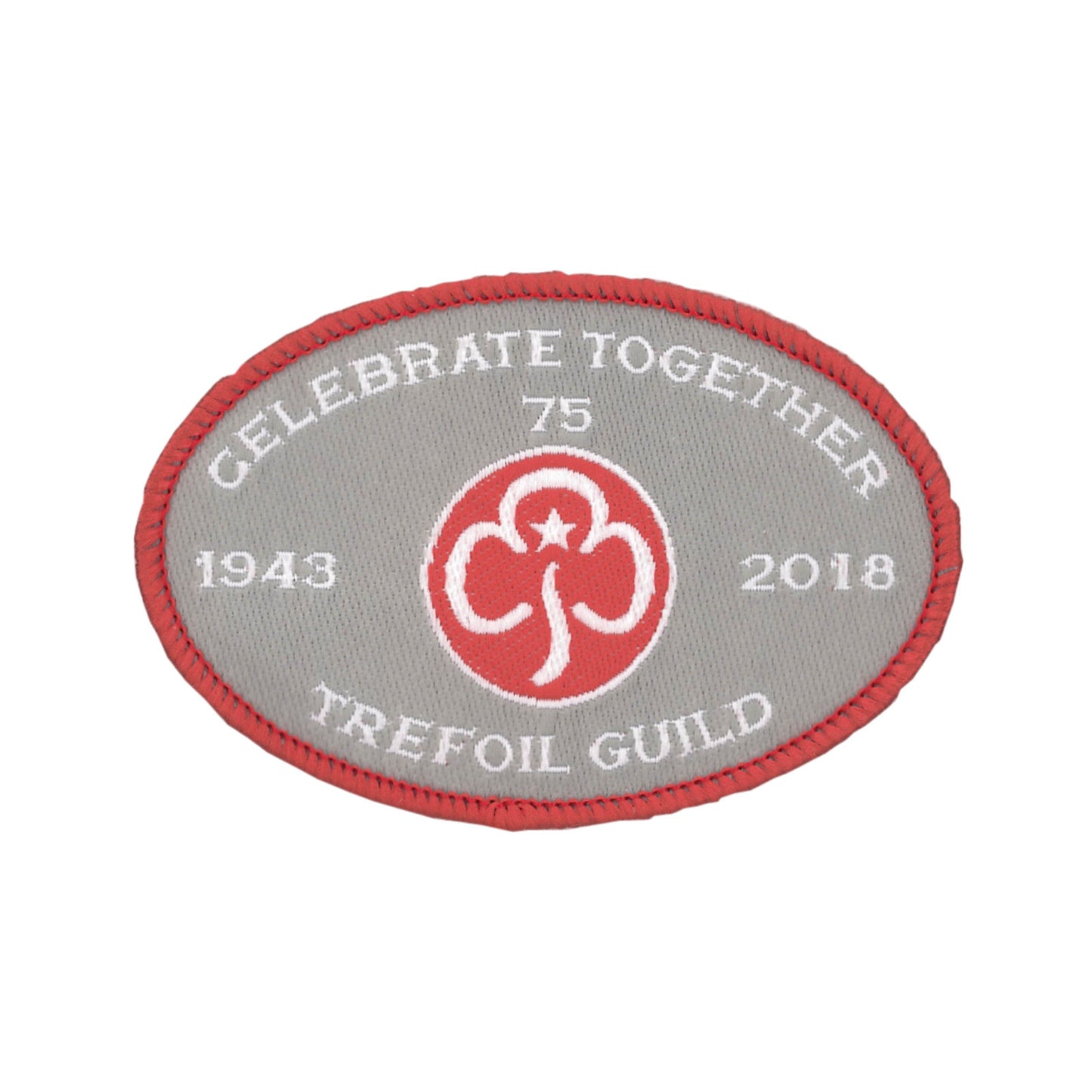Trefoil Guild 75th woven badge
