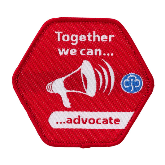 Together We Can Advocate Woven Badge