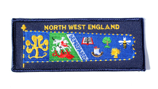 Girlguiding North West England Region Standard  Badge
