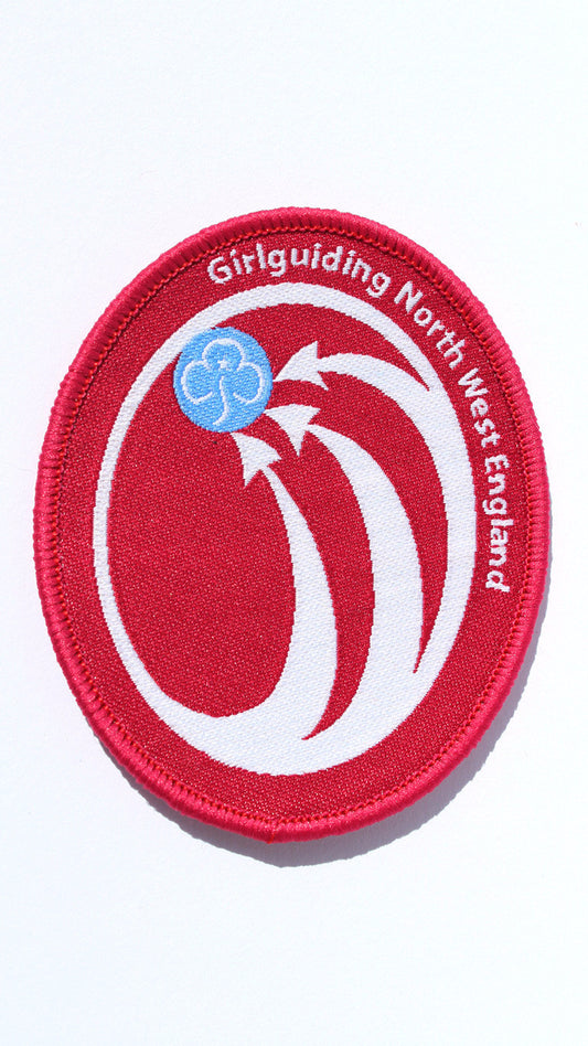 Girlguiding North West England Region Logo Woven Badge