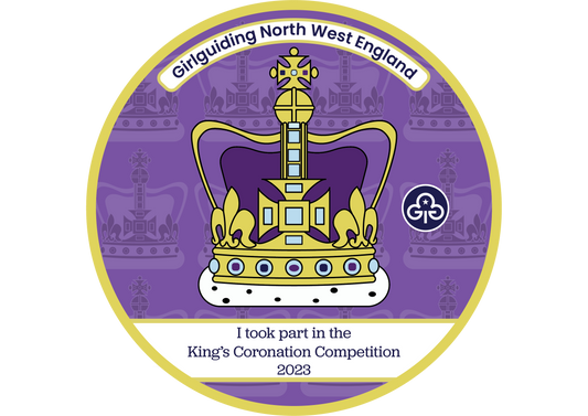 Region Kings Coronation Competition Woven Badge