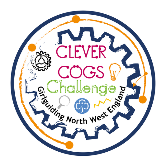 Clever Cogs Challenge Woven Badge