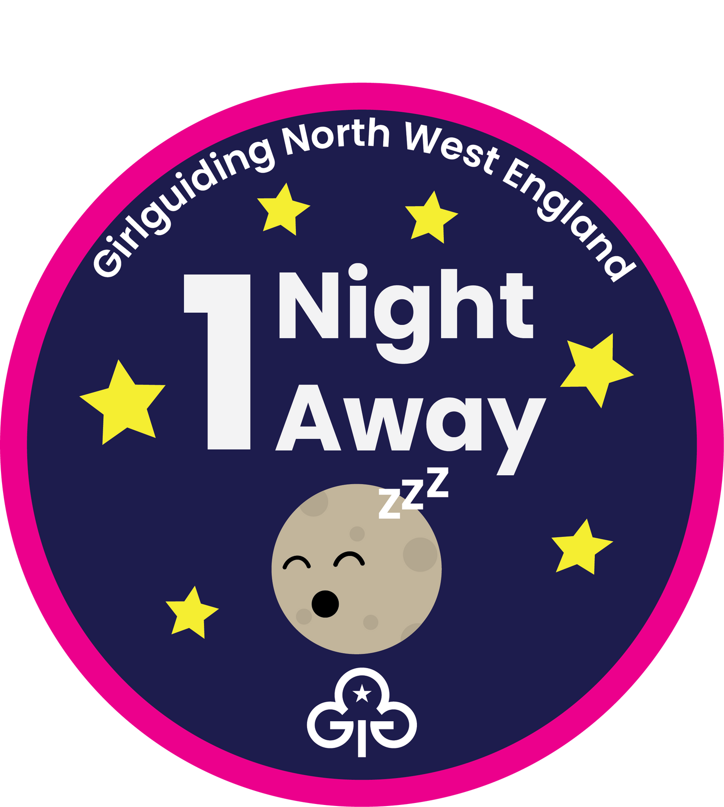Nights Away Woven Badges