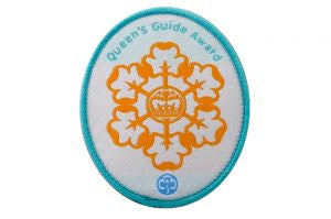 Queen's Guide Award Woven Badge