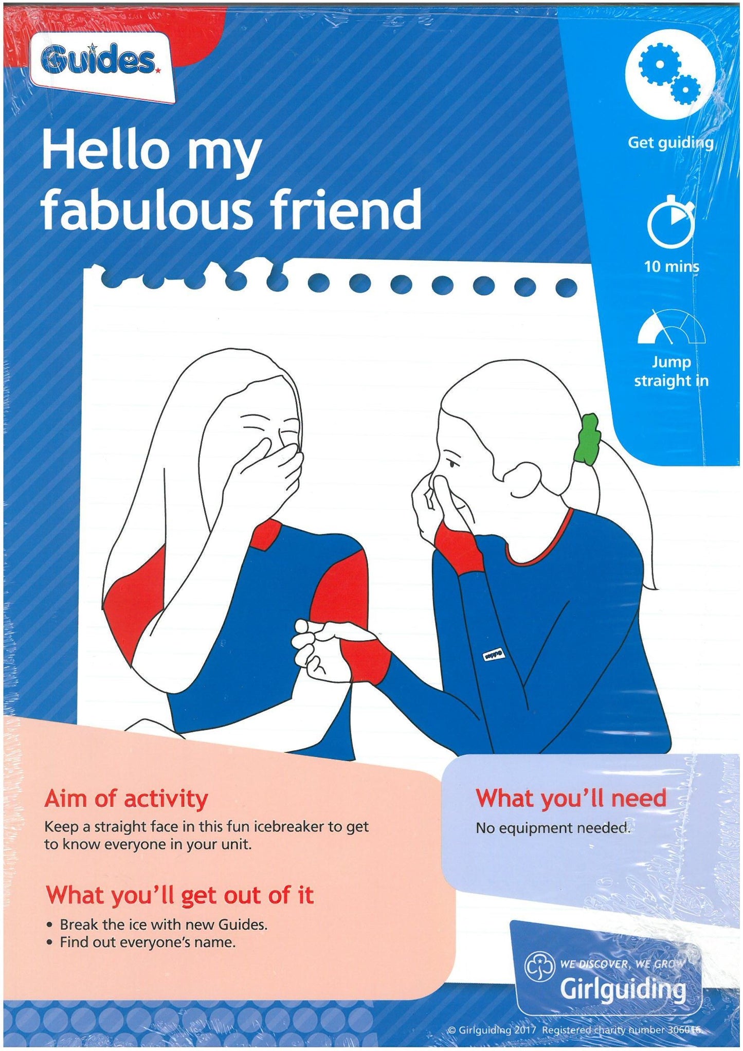 Guides - Unit Meeting Activity Pack 3 - Hello My Fabulous Friend