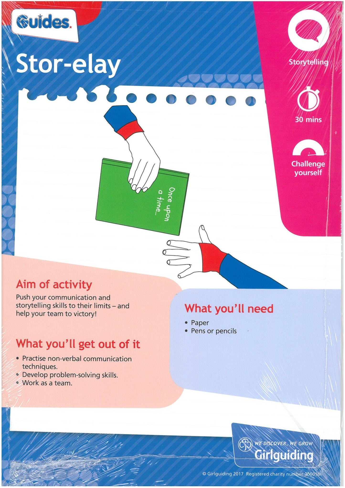 Guides - Unit Meeting Activity Pack 2 - Stor-elay/Pass It On