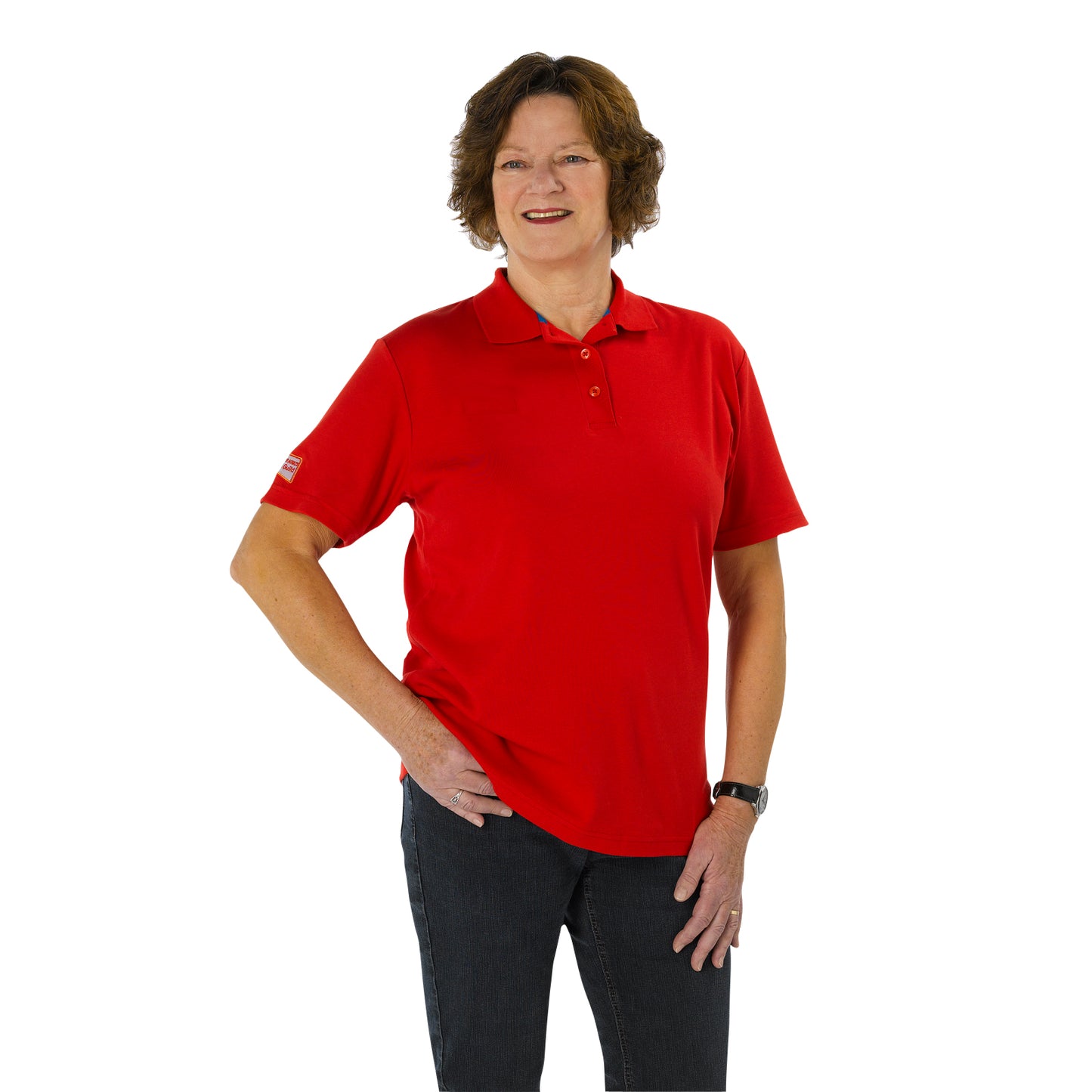 Trefoil Guild Red Polo Shirt
