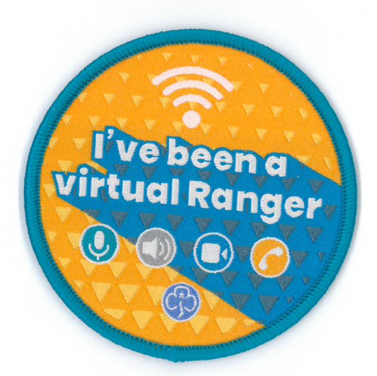 I've Been a Virtual Ranger Woven Badge