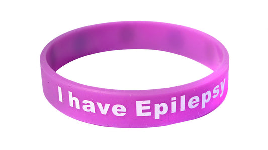 I Have Epilepsy Silicone Wristband