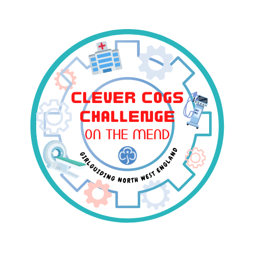 Clever Cogs Challenge On the Mend Woven Badge